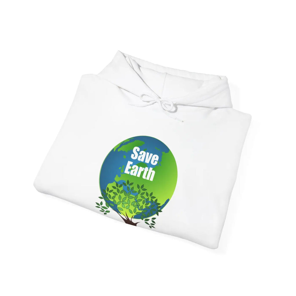 Save Earth Sweatshirt - Unisex Heavy Eco Hoodie - DipaliZ