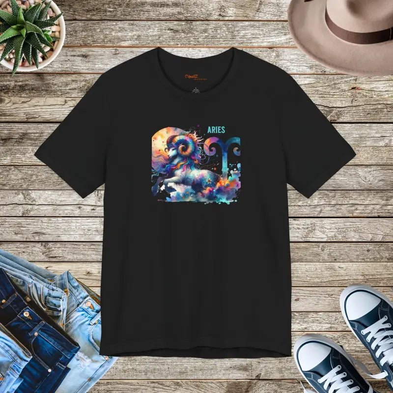 Aries Zodiac Tee - Unisex Jersey Short Sleeve - DipaliZ