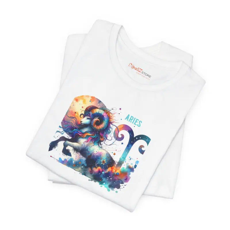 Aries Zodiac Tee - Unisex Jersey Short Sleeve - DipaliZ