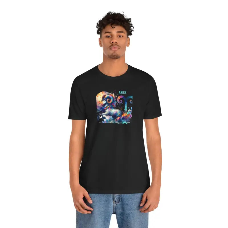 Aries Zodiac Tee - Unisex Jersey Short Sleeve - DipaliZ