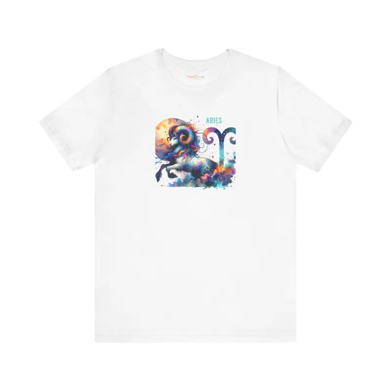 Aries Zodiac Tee - Unisex Jersey Short Sleeve - DipaliZ
