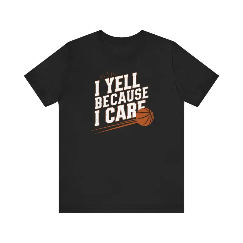 Basketball Passion Shout Unisex Jersey Short Sleeve Tee - DipaliZ