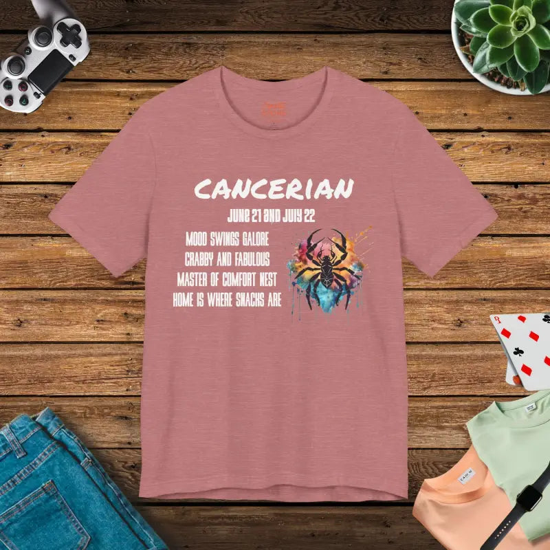 Cancer Zodiac Tee - Unisex Jersey Short Sleeve - DipaliZ