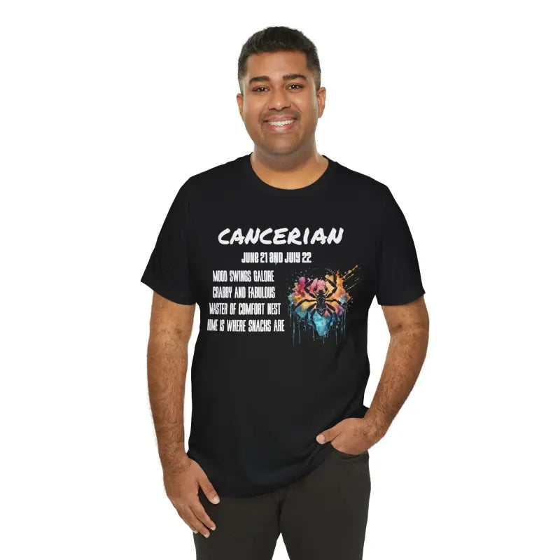 Cancer Zodiac Tee - Unisex Jersey Short Sleeve - DipaliZ