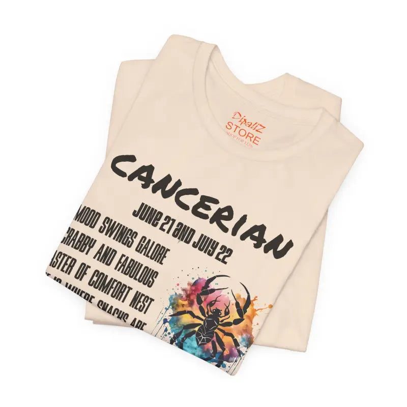 Cancer Zodiac Tee - Unisex Jersey Short Sleeve - DipaliZ