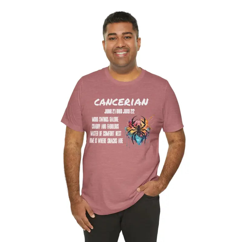 Cancer Zodiac Tee - Unisex Jersey Short Sleeve - DipaliZ