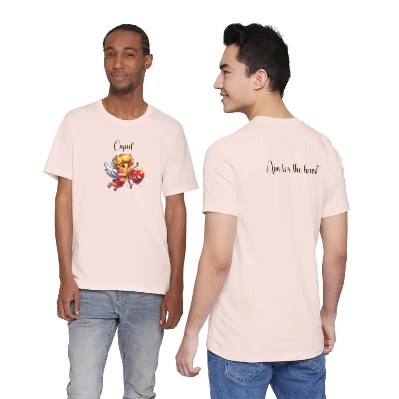 Cupid's Arrow Jersey Short Sleeve Tee - Valentine Day's - DipaliZ