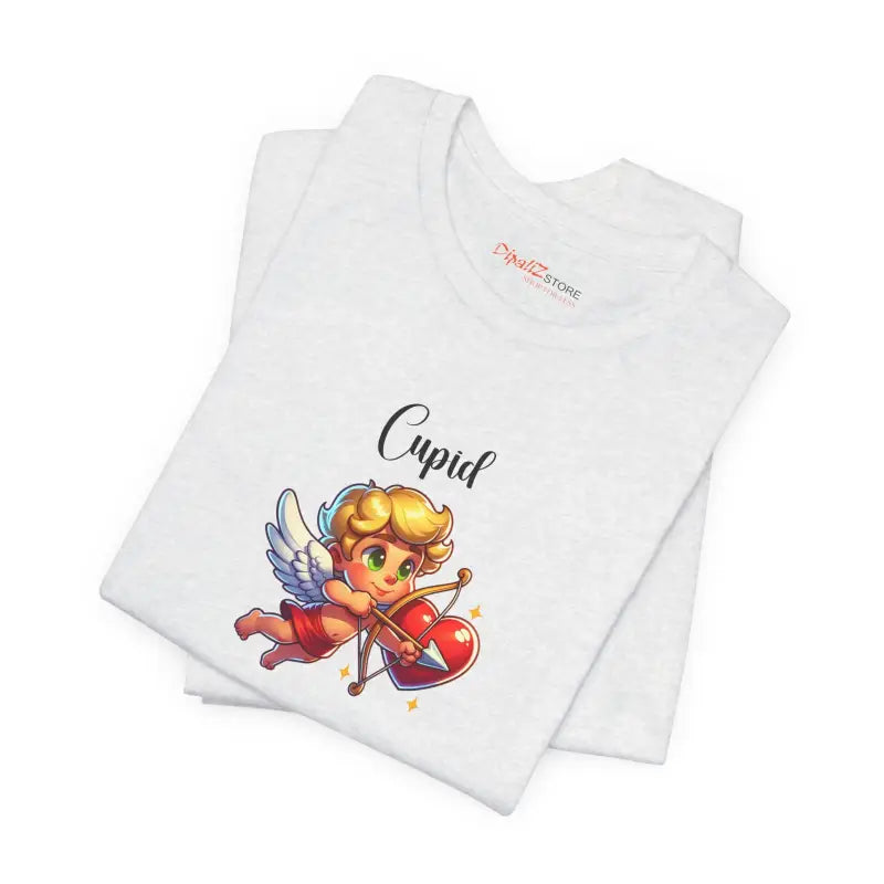 Cupid's Arrow Jersey Short Sleeve Tee - Valentine Day's - DipaliZ