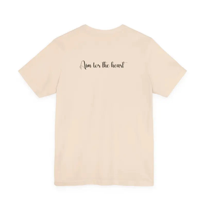 Cupid's Arrow Jersey Short Sleeve Tee - Valentine Day's - DipaliZ