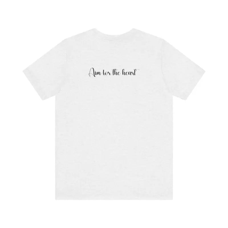 Cupid's Arrow Jersey Short Sleeve Tee - Valentine Day's - DipaliZ