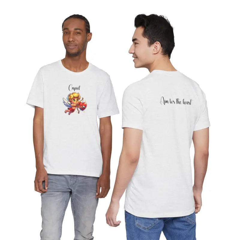 Cupid's Arrow Jersey Short Sleeve Tee - Valentine Day's - DipaliZ