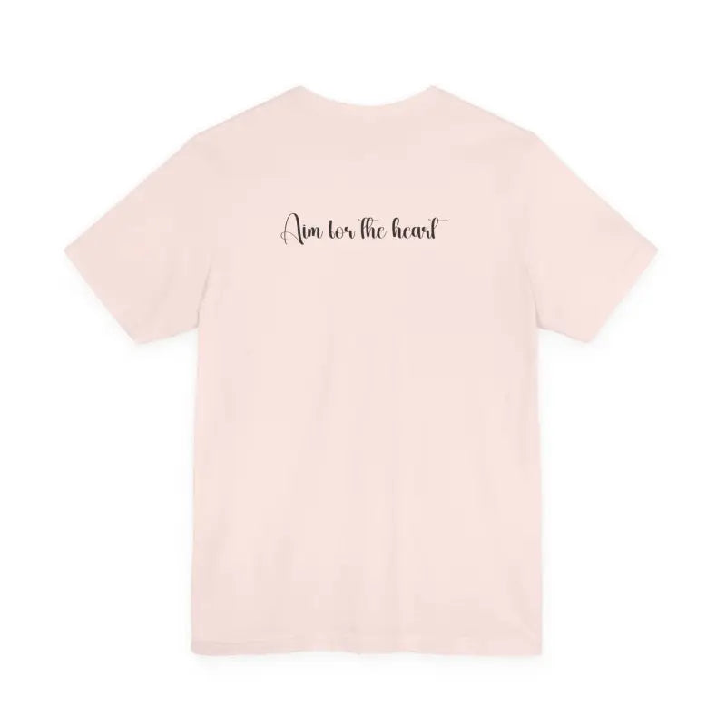 Cupid's Arrow Jersey Short Sleeve Tee - Valentine Day's - DipaliZ