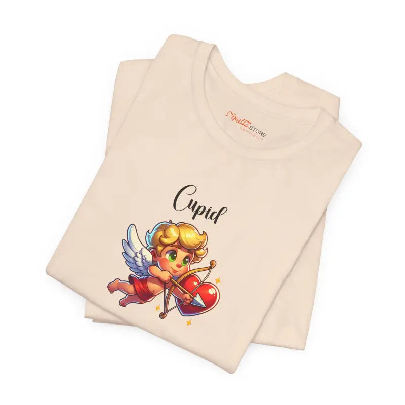 Cupid's Arrow Jersey Short Sleeve Tee - Valentine Day's - DipaliZ