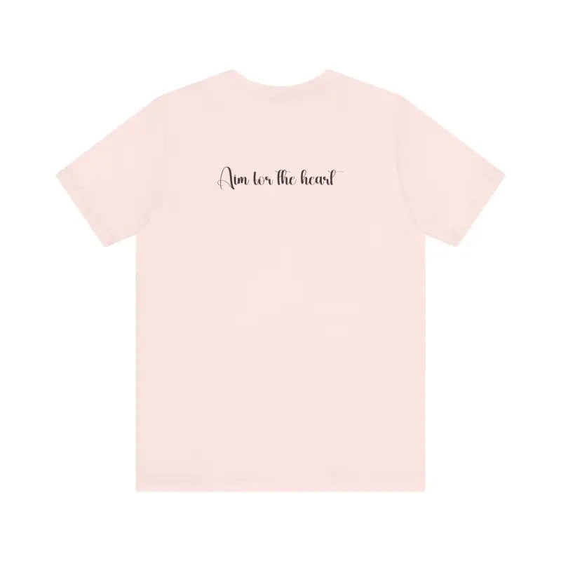 Cupid's Arrow Jersey Short Sleeve Tee - Valentine Day's - DipaliZ