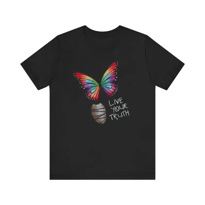 Unisex Jersey Short Sleeve Tee Extravaganza - Butterfly Cocoon - DipaliZ