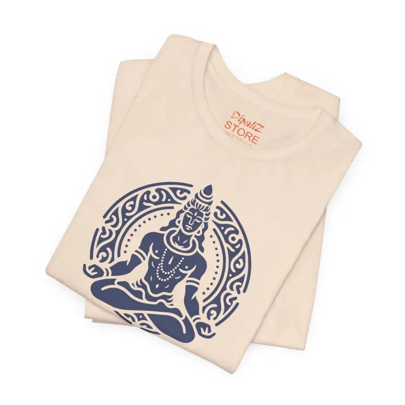 Unisex Jersey Short Sleeve Tee - Shiva Meditation Design - DipaliZ