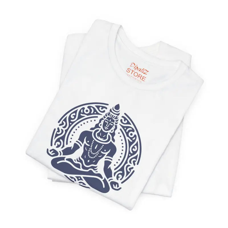 Unisex Jersey Short Sleeve Tee - Shiva Meditation Design - DipaliZ