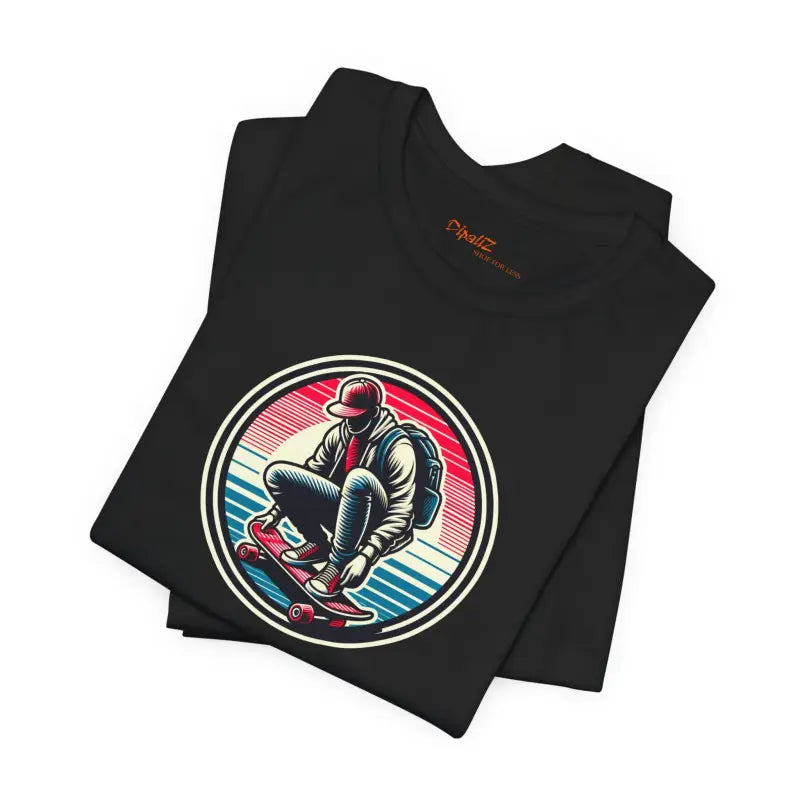 Unisex Jersey Short Sleeve Tee - Skater Design - DipaliZ