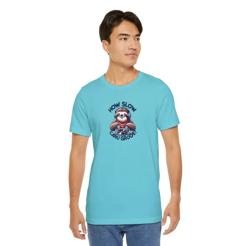Sloth DJ Tee - Unisex Jersey Short Sleeve - DipaliZ
