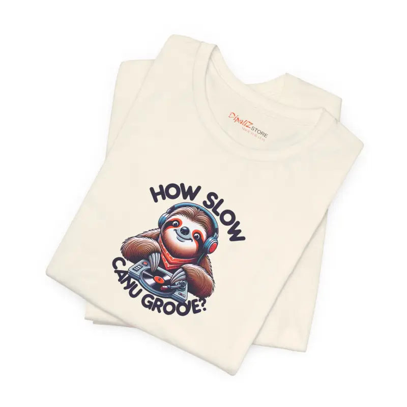Sloth DJ Tee - Unisex Jersey Short Sleeve - DipaliZ