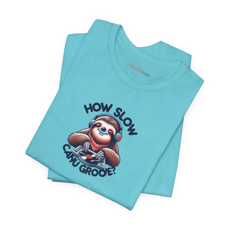 Sloth DJ Tee - Unisex Jersey Short Sleeve - DipaliZ