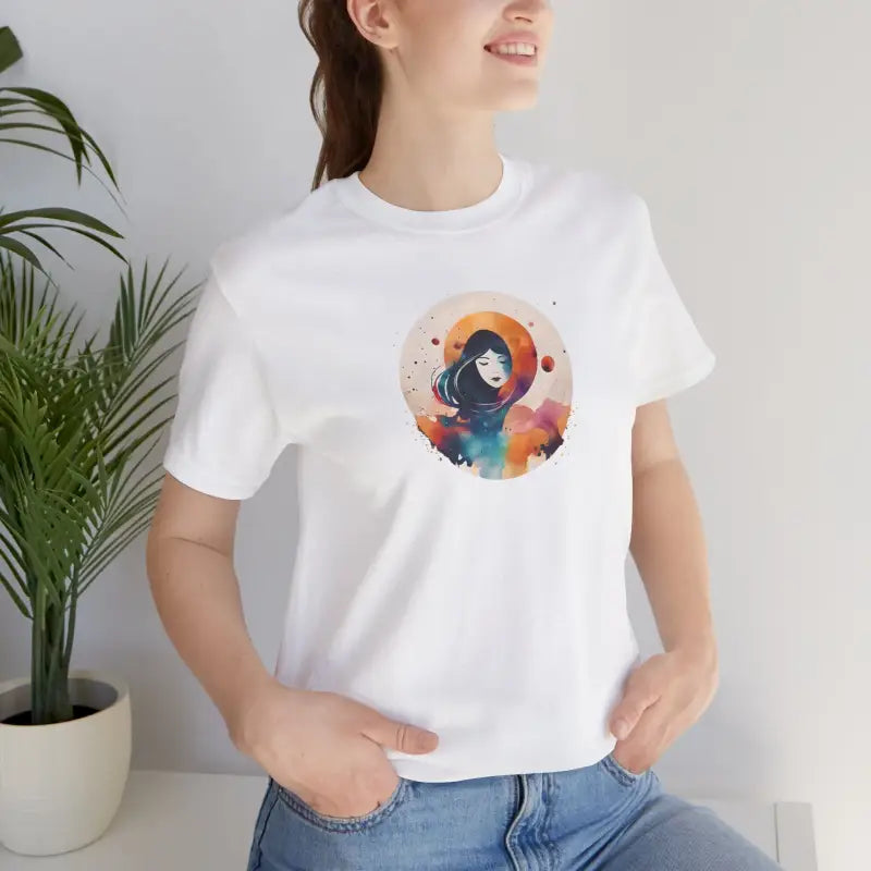 Virgo Zodiac Woman Tee - Unisex Jersey Short Sleeve - DipaliZ