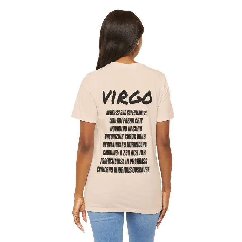 Virgo Zodiac Woman Tee - Unisex Jersey Short Sleeve - DipaliZ