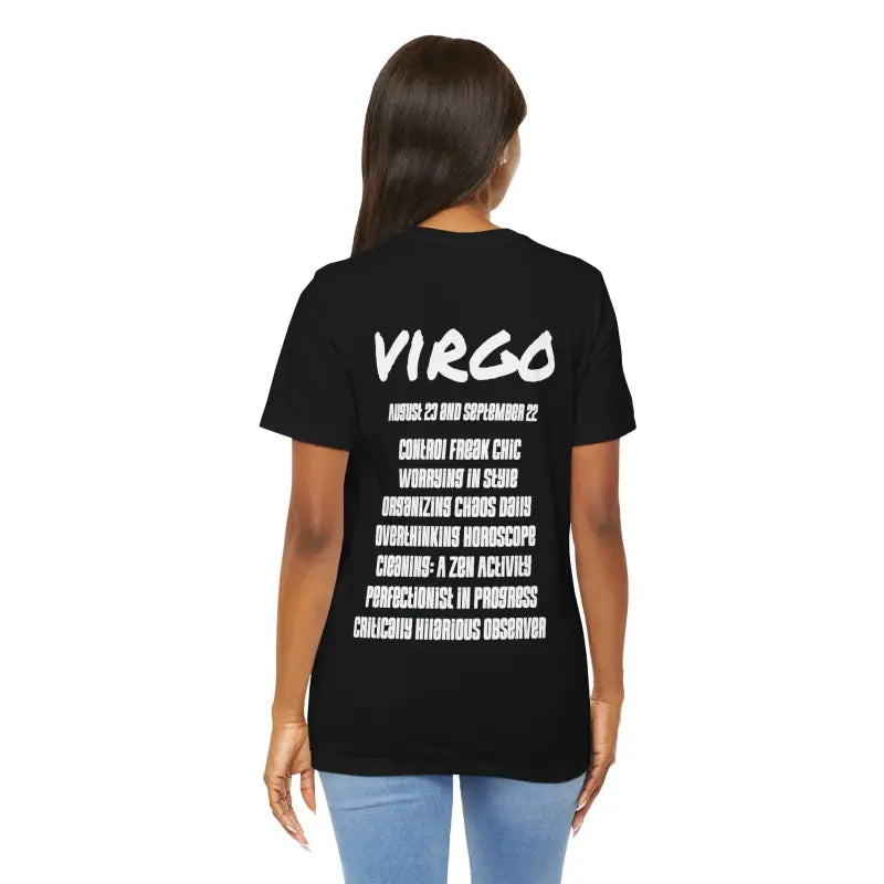 Virgo Zodiac Woman Tee - Unisex Jersey Short Sleeve - DipaliZ