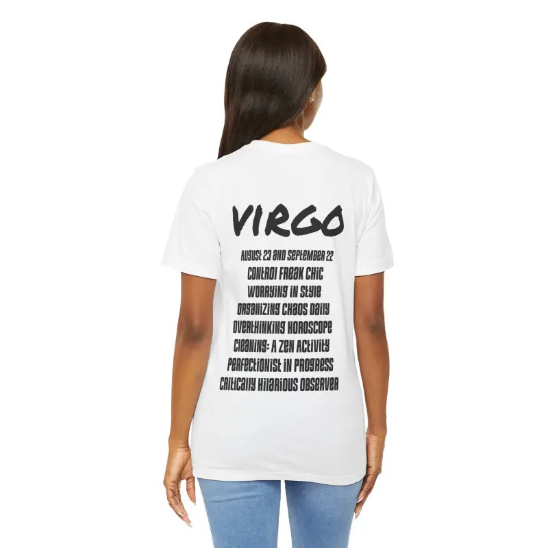 Virgo Zodiac Woman Tee - Unisex Jersey Short Sleeve - DipaliZ