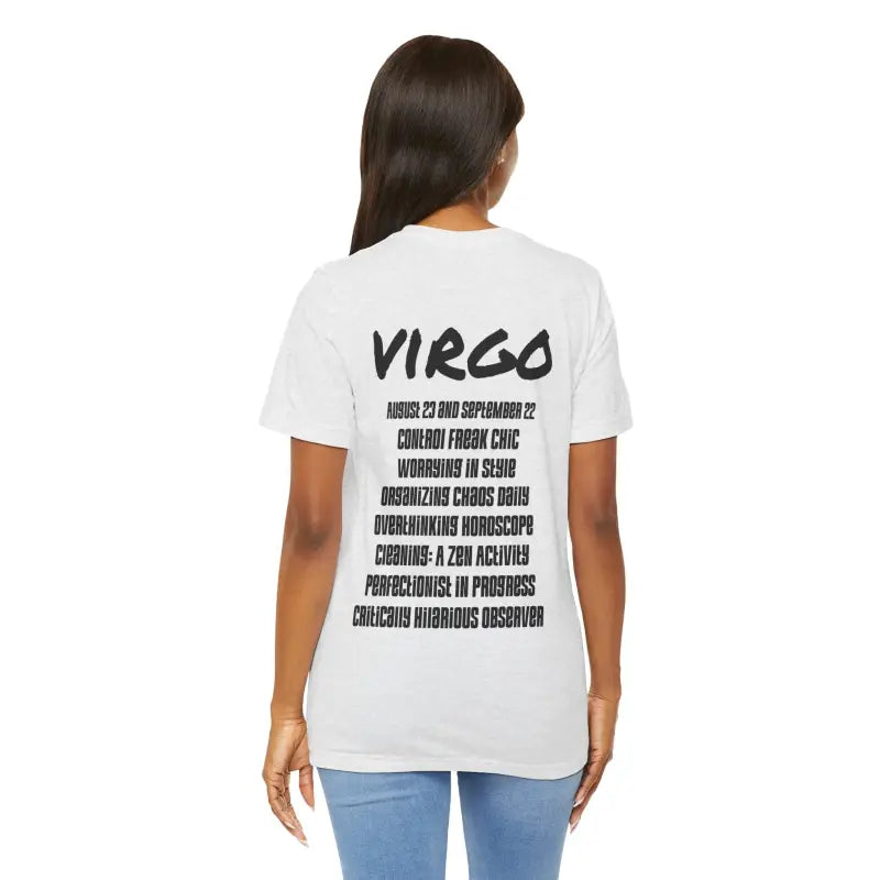 Virgo Zodiac Woman Tee - Unisex Jersey Short Sleeve - DipaliZ