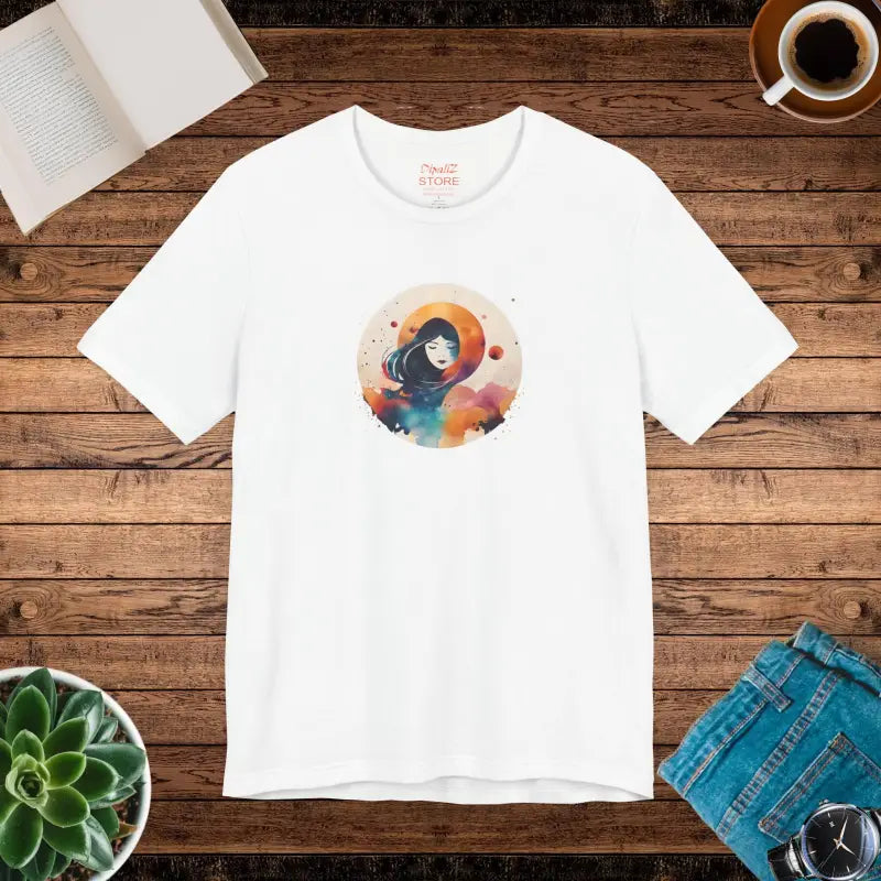 Virgo Zodiac Woman Tee - Unisex Jersey Short Sleeve - DipaliZ