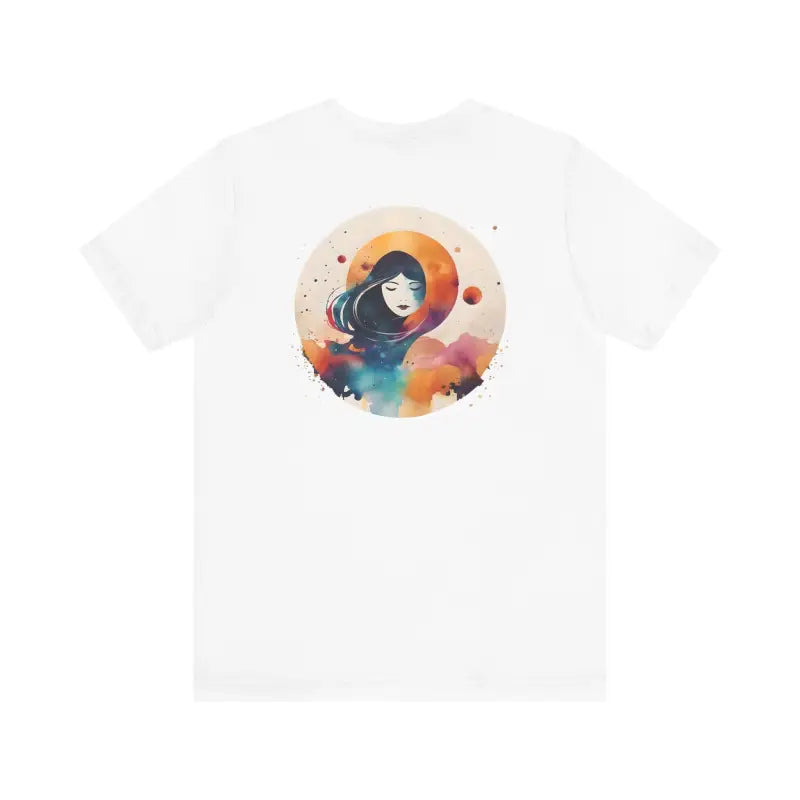 Unisex Jersey Short Sleeve Tee - Virgo Zodiac Design - DipaliZ