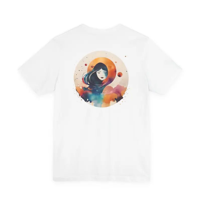 Unisex Jersey Short Sleeve Tee - Virgo Zodiac Design - DipaliZ