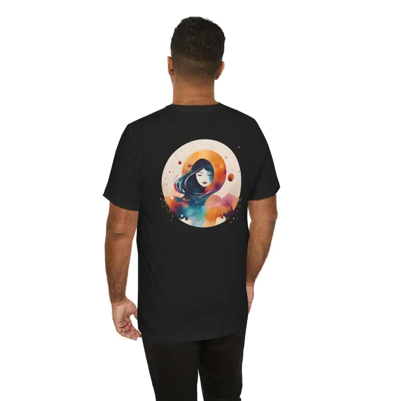 Unisex Jersey Short Sleeve Tee - Virgo Zodiac Design - DipaliZ