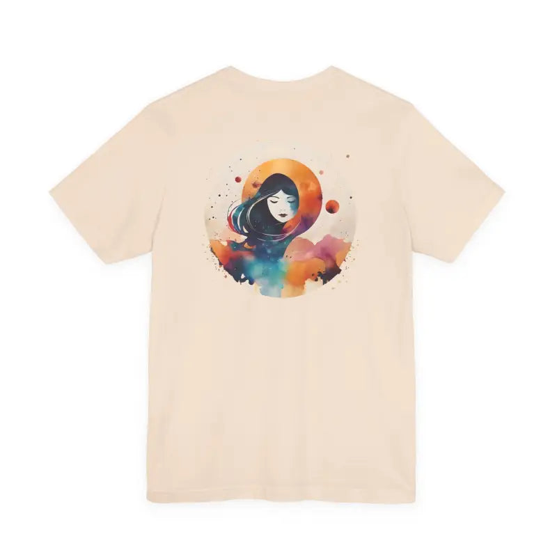 Unisex Jersey Short Sleeve Tee - Virgo Zodiac Design - DipaliZ
