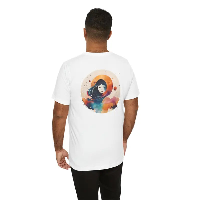 Unisex Jersey Short Sleeve Tee - Virgo Zodiac Design - DipaliZ