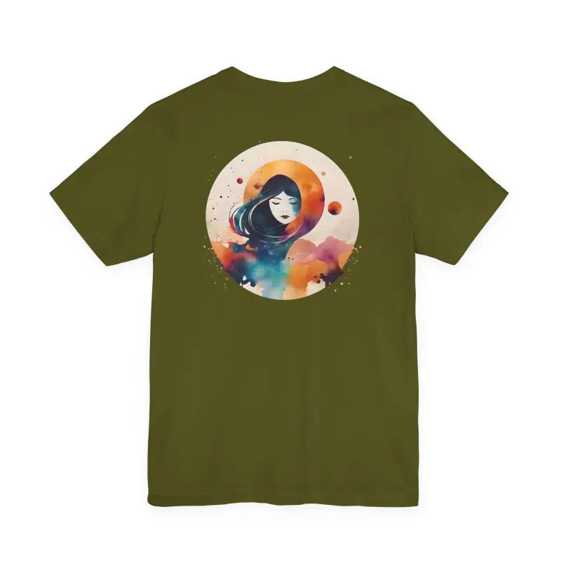 Unisex Jersey Short Sleeve Tee - Virgo Zodiac Design - DipaliZ