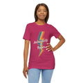 Unisex Jersey Tee - Ribbed Knit Collar and Long-Lasting Prints - DipaliZ