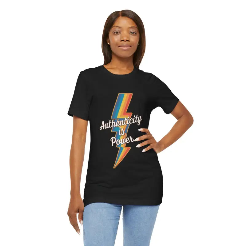 Unisex Jersey Tee - Ribbed Knit Collar and Long-Lasting Prints - DipaliZ