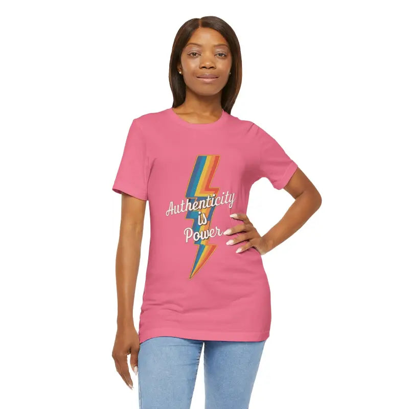 Unisex Jersey Tee - Ribbed Knit Collar and Long-Lasting Prints - DipaliZ