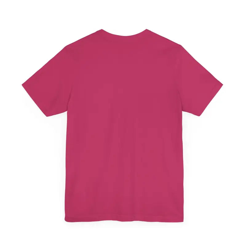 Unisex Jersey Tee - Ribbed Knit Collar and Long-Lasting Prints - DipaliZ