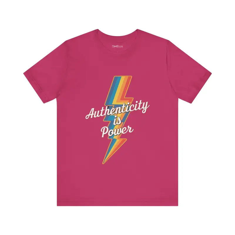 Unisex Jersey Tee - Ribbed Knit Collar and Long-Lasting Prints - DipaliZ