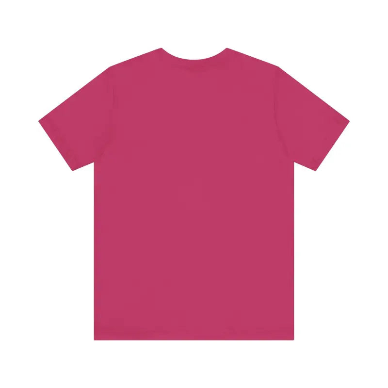 Unisex Jersey Tee - Ribbed Knit Collar and Long-Lasting Prints - DipaliZ