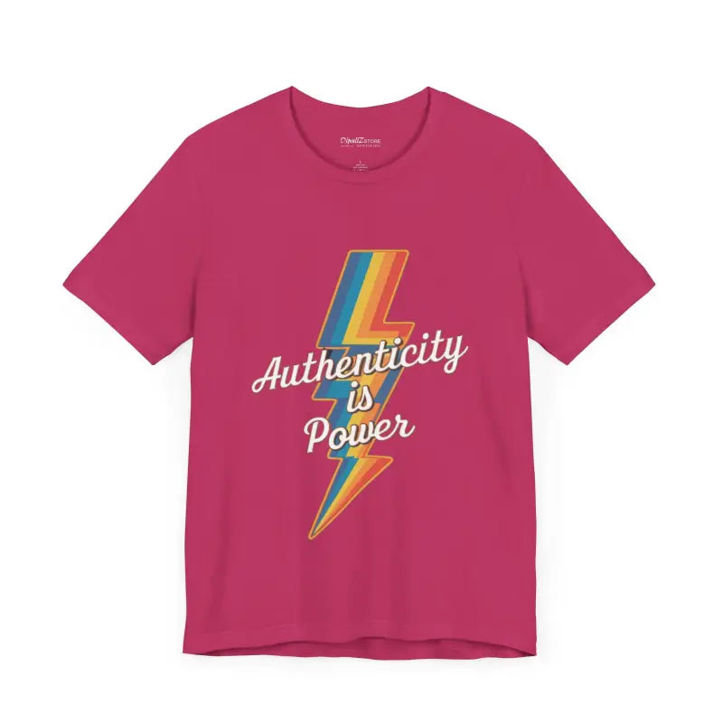Unisex Jersey Tee - Ribbed Knit Collar and Long-Lasting Prints - DipaliZ