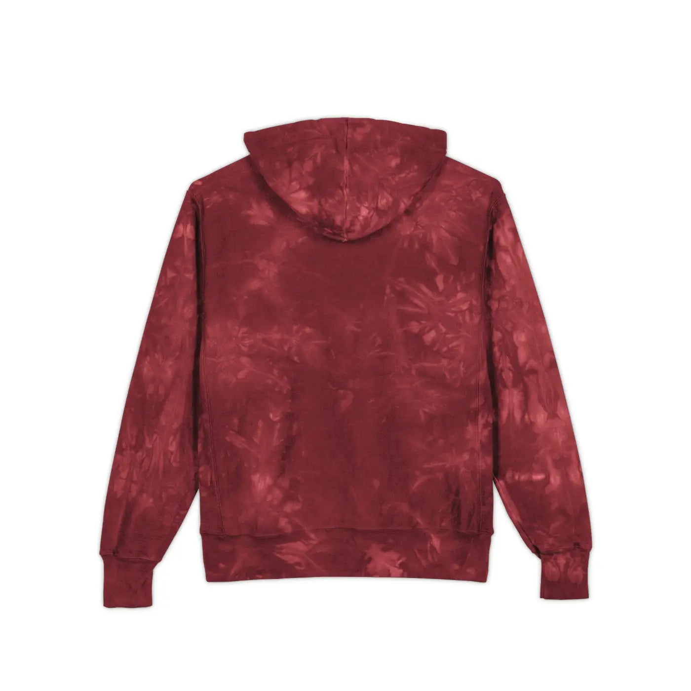 Color Burst Hoodie - Sunset Orange Spiral - DipaliZ