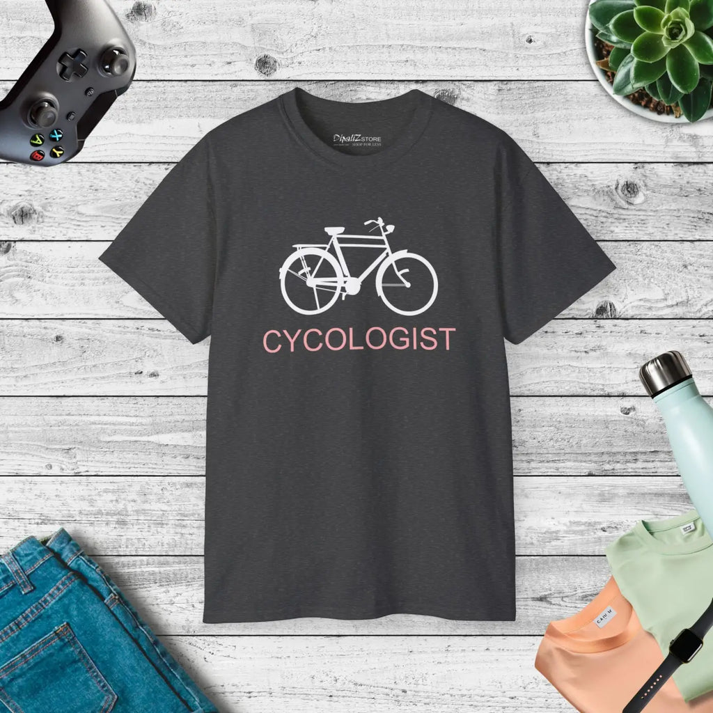 Cycologist Cotton Tee - Eco-Friendly Comfort Ride - DipaliZ