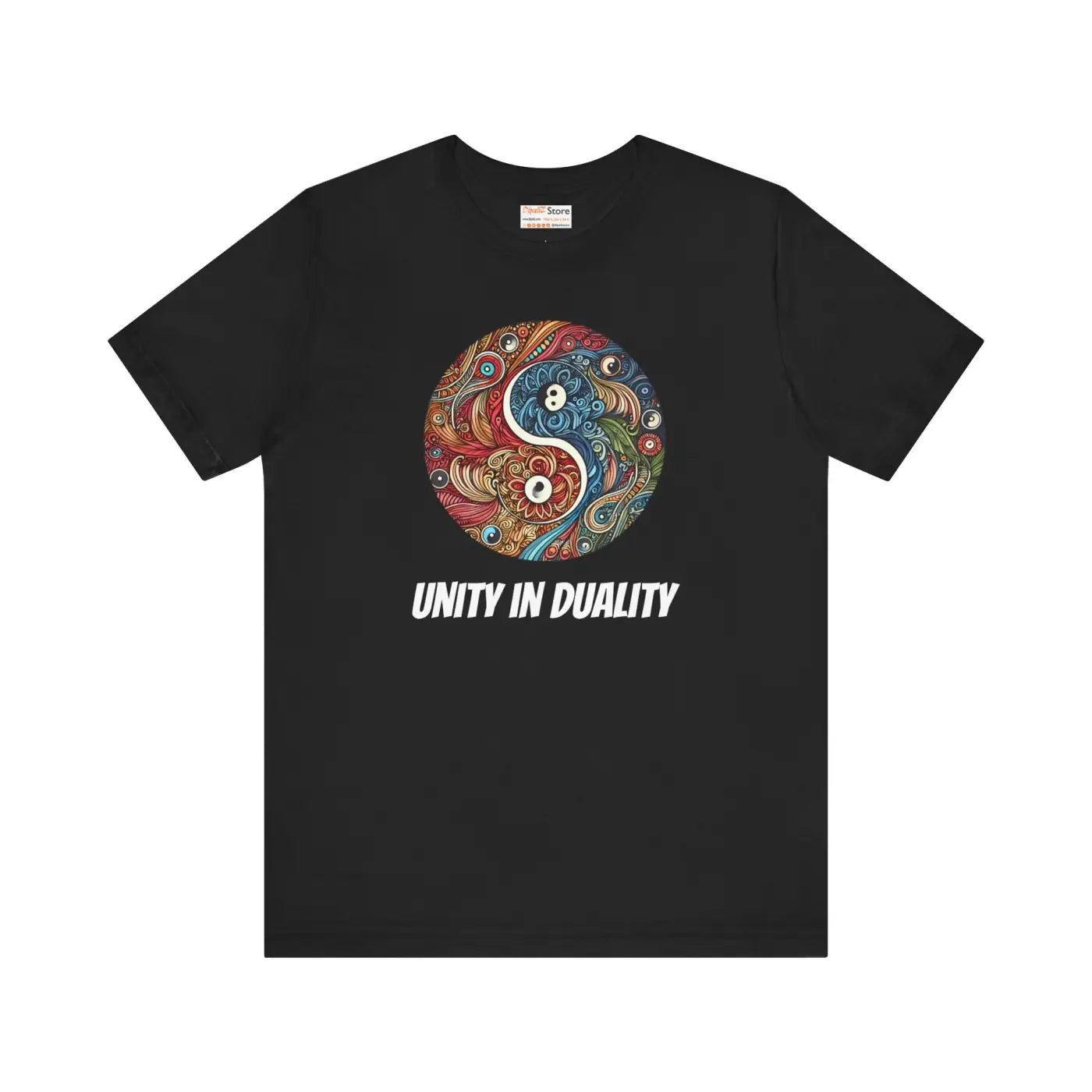 Yin Yang Unisex Tee - Comfort and Style - DipaliZ