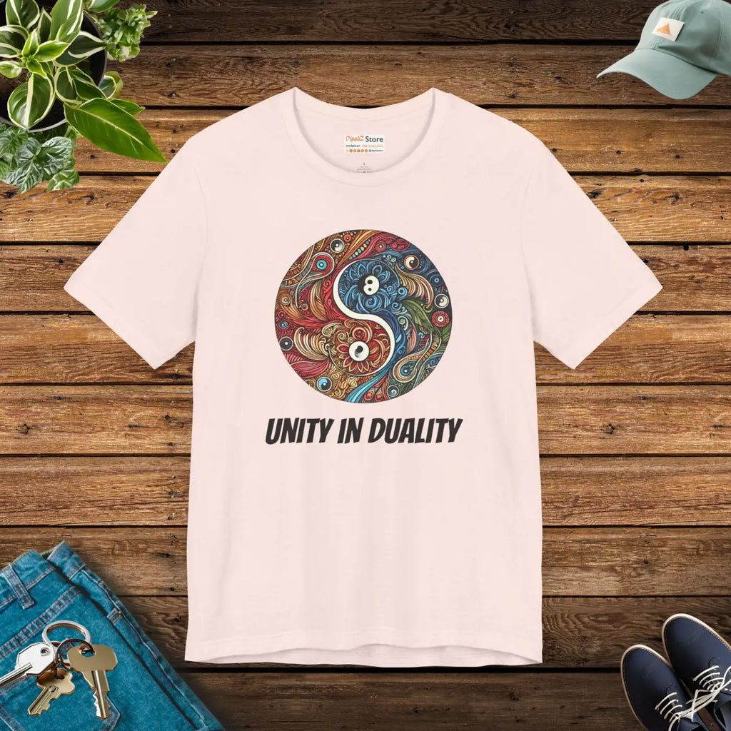 Yin Yang Unisex Tee - Comfort and Style - DipaliZ
