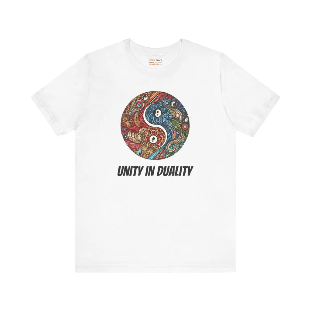 Yin Yang Unisex Tee - Comfort and Style - DipaliZ
