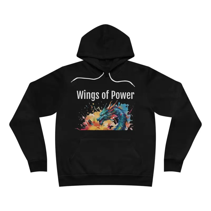 Dragon Wings Sponge Fleece Pullover - Unisex Medium Fabric - DipaliZ